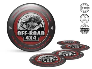 Silicone sticker Premium Edition Luxury Car Racing Badges